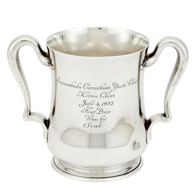 Lot 441 - Tiffany & Co. Sterling Silver Yacht Trophy