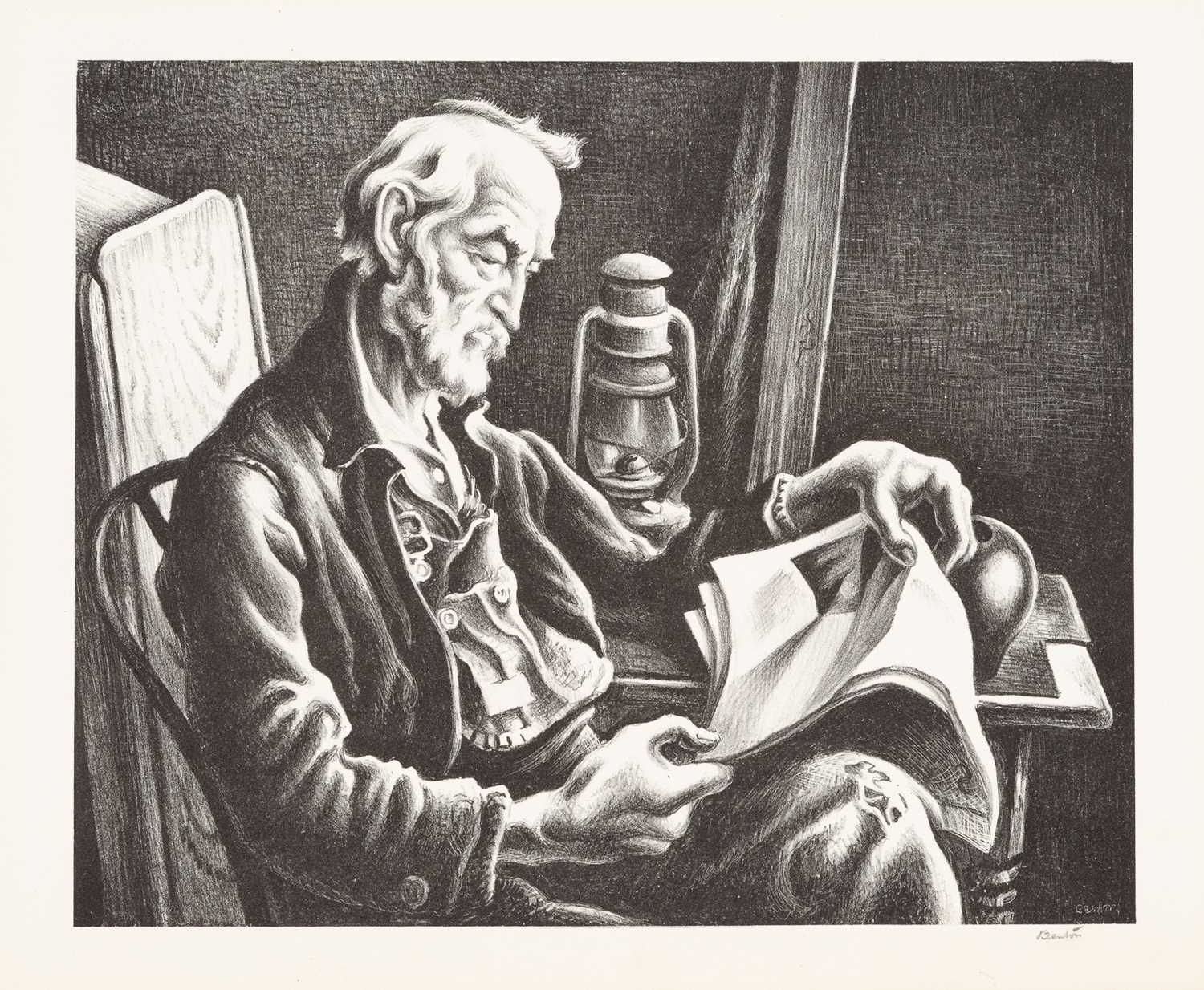 Lot 554 - Thomas Hart Benton (1889-1975)