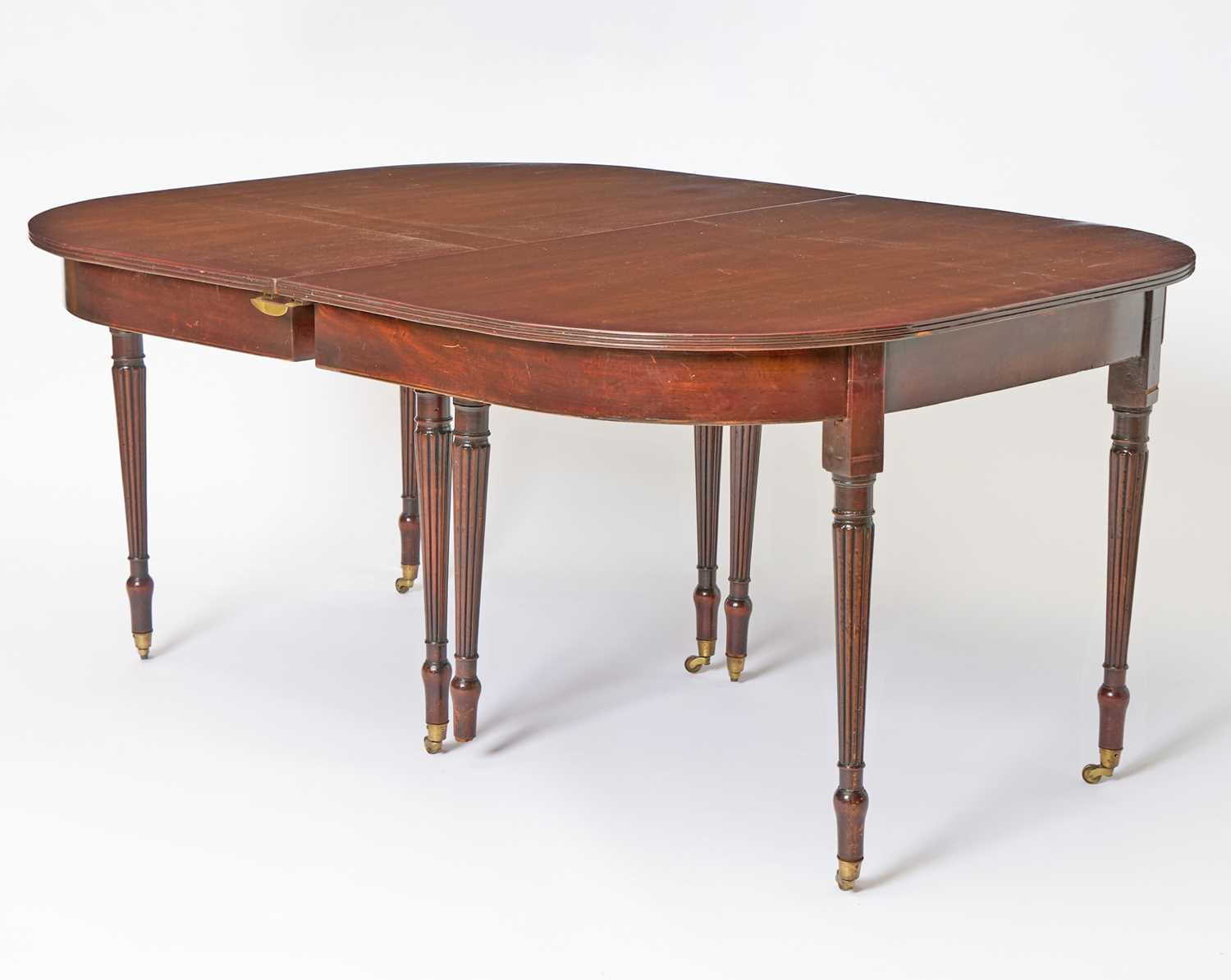 Lot 196 - George IV Carved Walnut Extension Dining Table