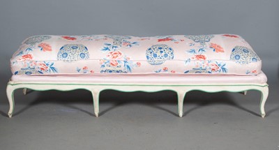 Lot 709 - Louis XV Painted Banquette