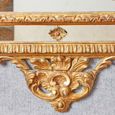 Lot 278 - Italian Rococo Style Carved Gilt Wood Mirror