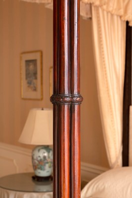 Lot 804 - George III Mahogany Four-Poster Bed