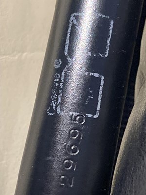 Lot 836 - Le Courbusier for Cassina Chromed and Enameled Metal and Upholstered "LC4" Chaise Longue