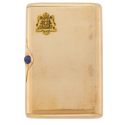 Lot 71 - Russian Gold Cigarette Case