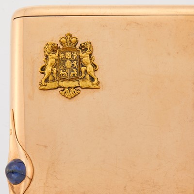 Lot 71 - Russian Gold Cigarette Case