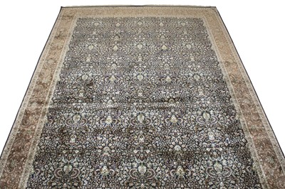 Lot 359 - Kashmir Silk Carpet