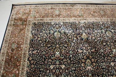 Lot 359 - Kashmir Silk Carpet