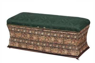 Lot 324 - Upholstered Storage Ottoman