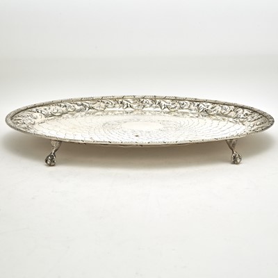 Lot 150 - S. Kirk & Son Sterling Silver Footed Platter