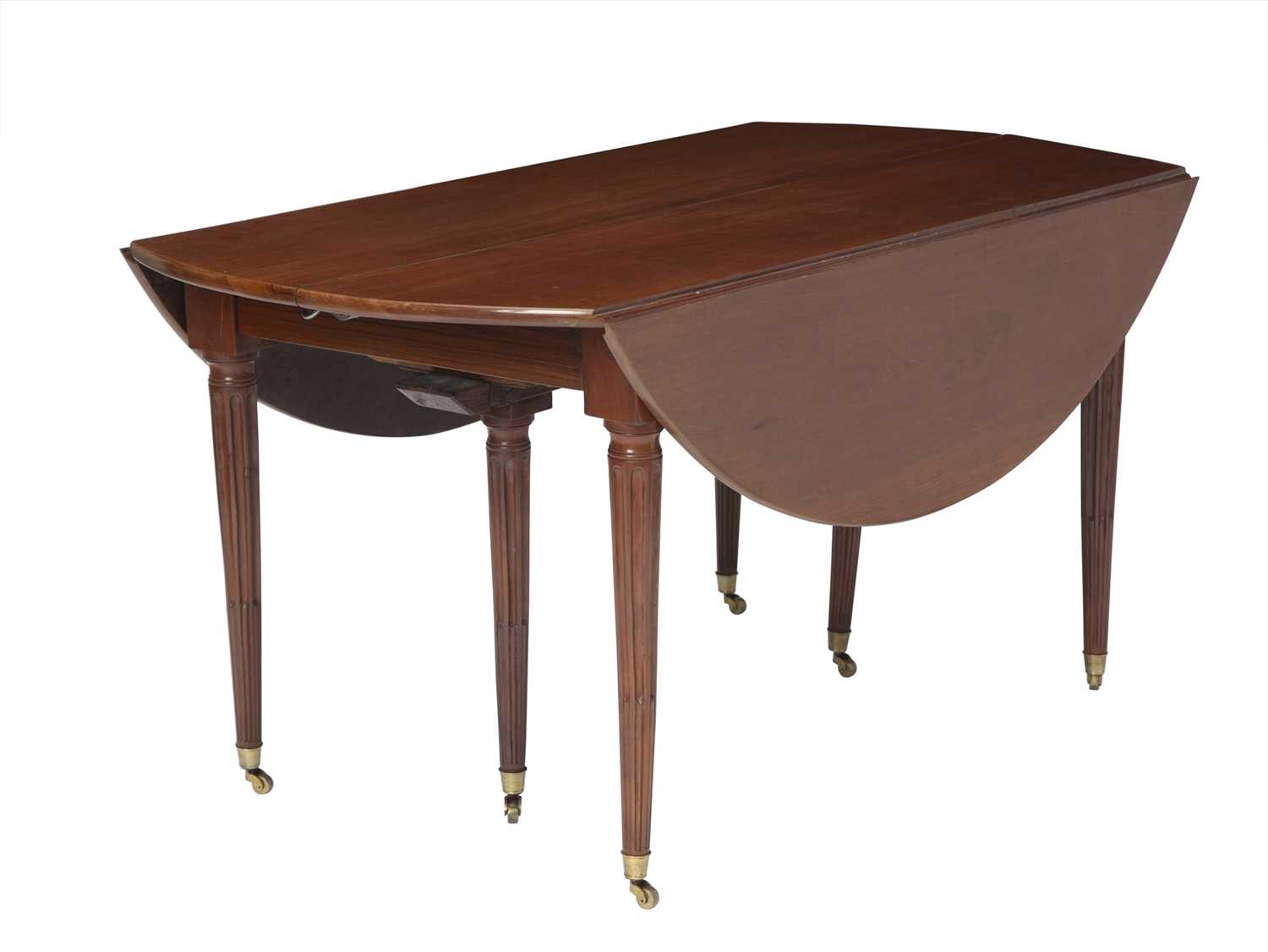 Lot 269 - Louis XVI Mahogany Extension Dining Table