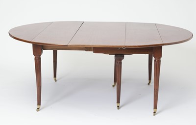 Lot 269 - Louis XVI Mahogany Extension Dining Table