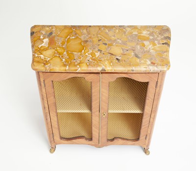 Lot 234 - Louis XV Tulipwood Parquetry Side Cabinet
