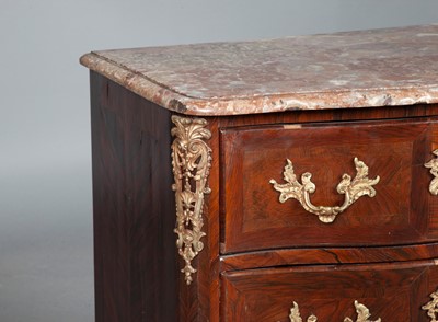 Lot 735 - Régence Gilt-Metal Mounted Kingwood Small Commode