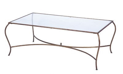 Lot 126 - Maison Jansen Style Gilt Metal Low Table