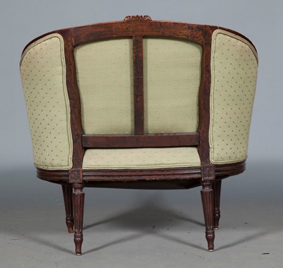 Lot 741 - Louis XVI Upholstered Beechwood Marquise