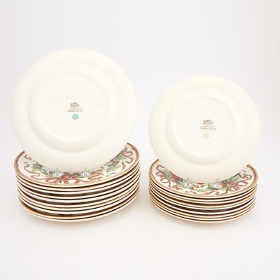 Lot 406 - Tiffany & Co. "Tiffany Garland" Pattern Porcelain Partial Dinner Service