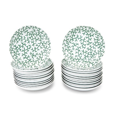 Lot 8 - Set of Twenty-Four Fukagawa for Tiffany & Co. Porcelain Salad Bowls