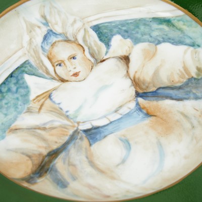 Lot 4 - Set of Twenty-Four Haviland Limoges Hand-Painted and Custom-Ordered Porcelain Dinner Plates