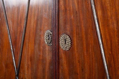 Lot 789 - Continental Empire Brass-Mounted Mahogany Armoire