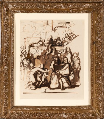 Lot 558 - A Group of Three Old Master Drawings, comprising