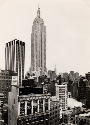 Lot 643 - Rudy Burckhardt: View of the Empire State Building, 1945