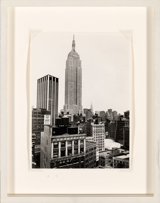 Lot 22 - Rudy Burckhardt, View of the Empire State Building, 1945