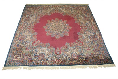 Lot 372 - Kerman Carpet