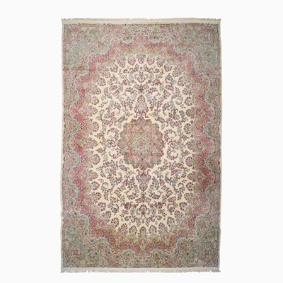 Lot 352 - Kerman Carpet