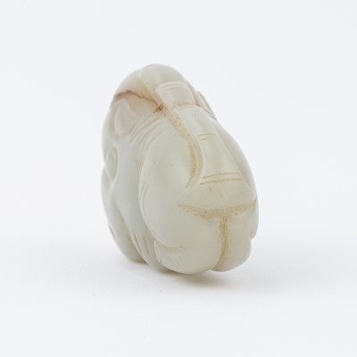 Lot 23 - A Chinese Celadon Jade Carving