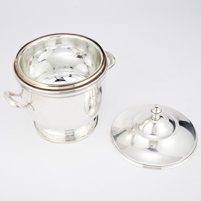 Lot 216 - Tiffany & Co. Sterling Silver Covered Ice Bucket