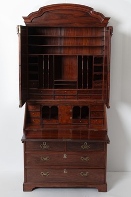 Lot 562 - A Rare Chinese Export Huanghuali Secretary Bookcase