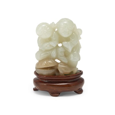 Lot 40 - A Chinese Jade Carving