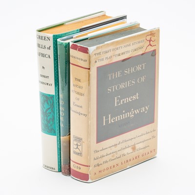 Lot 162 - Three early editions by Hemingway