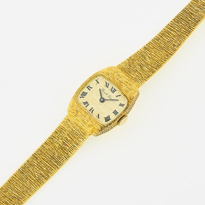 Lot 1168 - Bueche Girod Lady's Gold Wristwatch