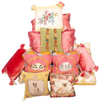 Lot 361 - Collection of Custom Throw Pillows