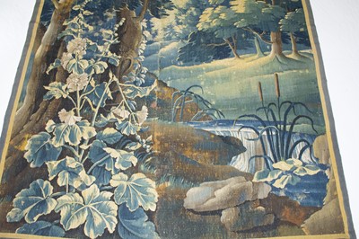 Lot 524 - 18th century Aubusson Verdure Tapestry Panel