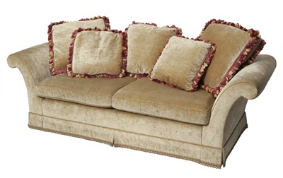 Lot 124 - Baker Upholstered Sofa