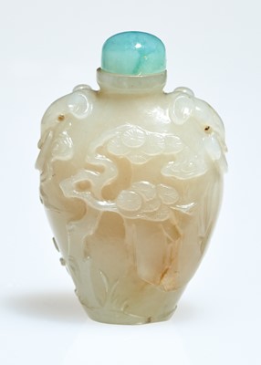 Lot 7 - A Chinese Jade Snuff bottle