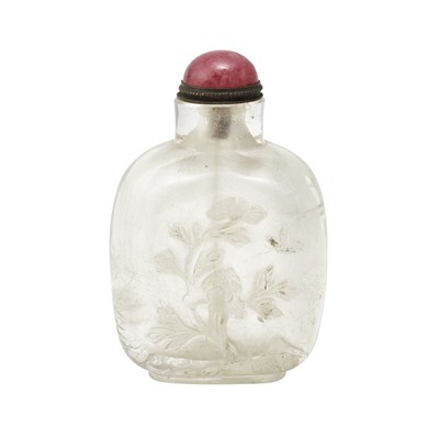 Lot 402 - A Chinese Crystal Snuff Bottle