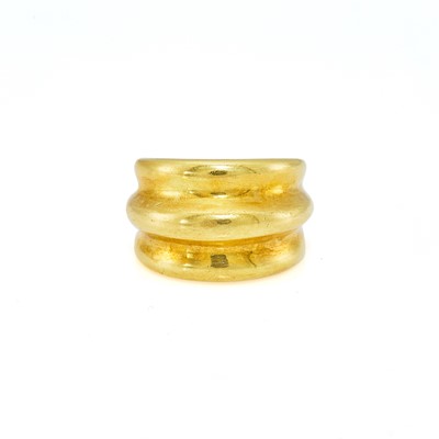 Lot 2020 - Wide Gold Band Ring