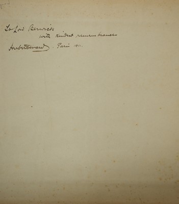 Lot 142 - Photographs of Herbert Ward's Paris atelier, inscribed by Ward