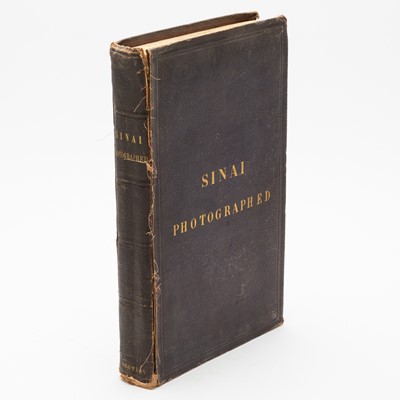 Lot 155 - An early photographically illustrated work on inscriptions in the Sinai