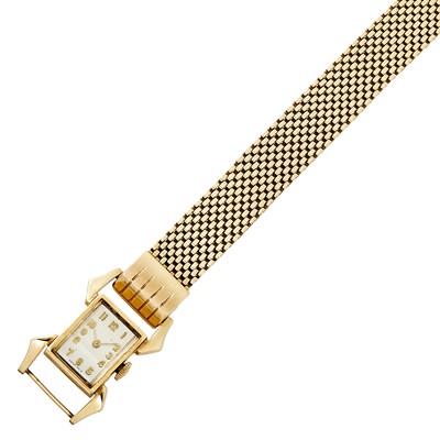 Lot 2171 - Lady's Gold Wristwatch