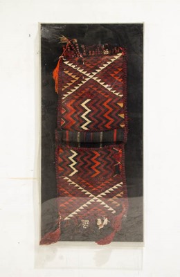 Lot 383 - Kilim Camel Saddle Bag