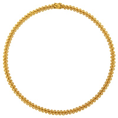 Lot 170 - Buccellati Gold Chain Necklace