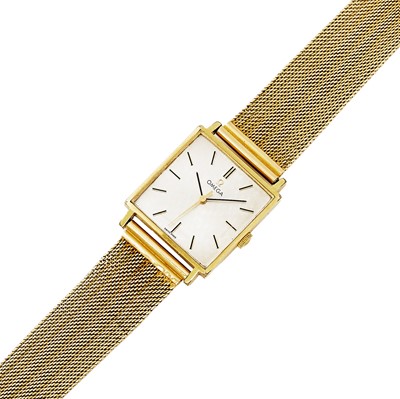Lot 2206 - Omega Gold and Steel Wristwatch