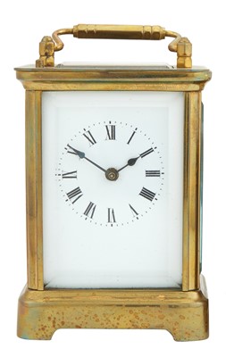 Lot 335 - Brass Carriage Clock
