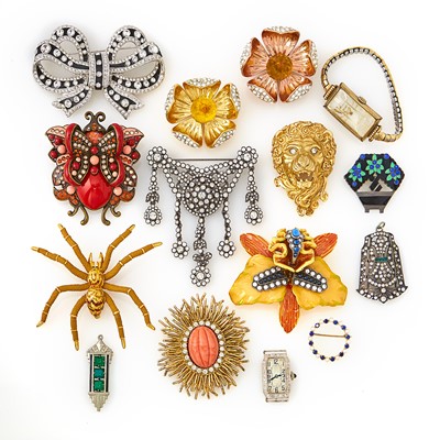 Lot 2290 - Group of Costume Jewelry