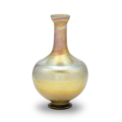 Lot 140 - Tiffany Favrile Glass Footed Vase