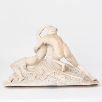 Lot 331 - After Canova, Sculpture of Psyche Revived by Cupid's Kiss